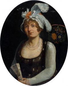 RITRATTO FEMMINILE IN EPOCA NAPOLEONICA